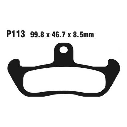 Front Sintered Brake Pads for Husqvarna WR240 1990-1991