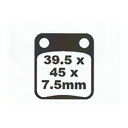 Front Sintered Brake Pads for Suzuki DR200 1986-2009