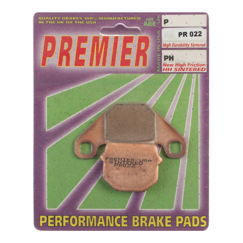 Front Sintered Brake Pads for Kawasaki KX100 1989-1996