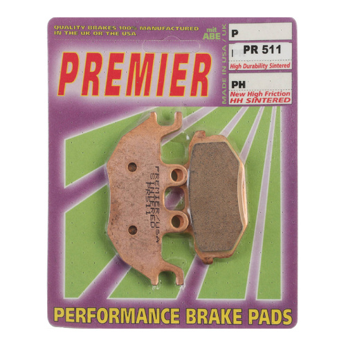 Rear Sintered Brake Pads for Kawasaki Mule Pro FXR KAF820 2020-2023