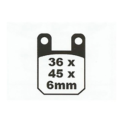 Front Sintered Brake Pads for BETA EVO 80 2T Junior 2022