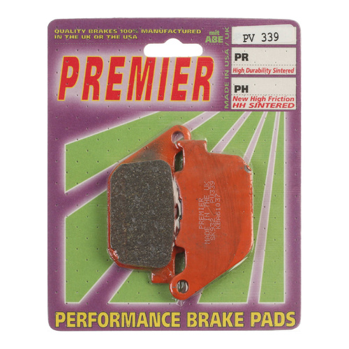 Rear V-Semi Sintered Brake Pads for Harley Davidson XLH1200N Nightster 2000-2012