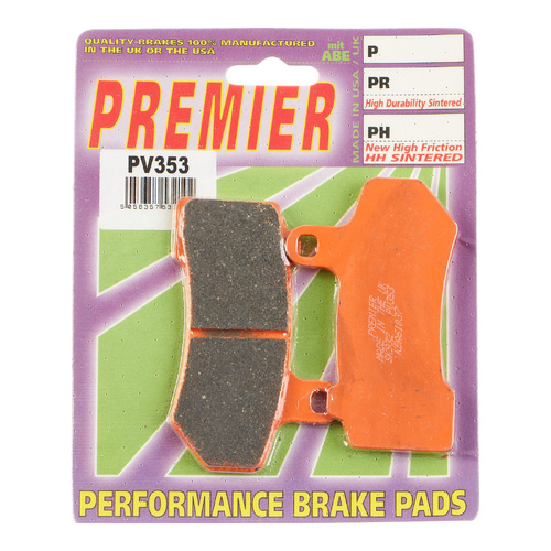 Rear V-Semi Sintered Brake Pads for FLTRXS Road Glide Special 2015-2022