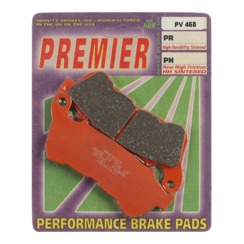 Front V-Semi Sintered Brake Pads for XL1200C Sportster Custom 2014-2016