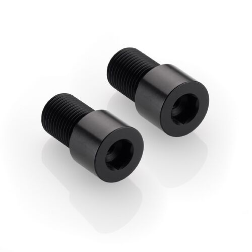 Rizoma Black Pair Handlebar Weight Adapter