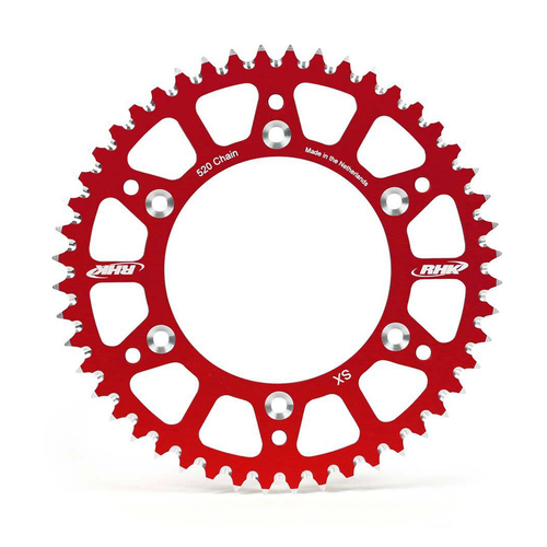 RHK 52 Tooth Red Rear Warrior Alloy Sprocket for Husaberg FC470 2001