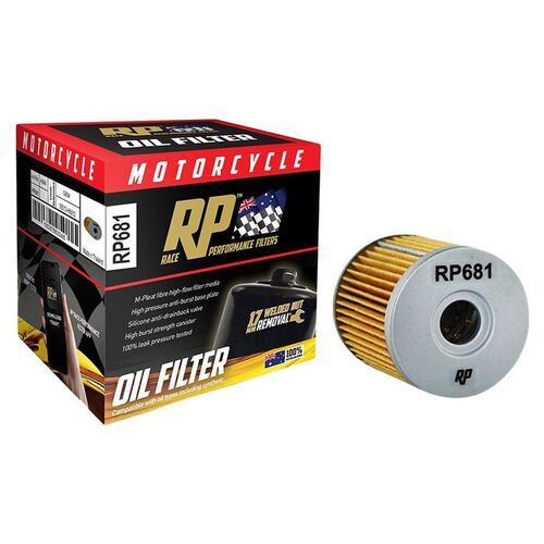 RP Race Performance Oil Filter for Hyosung GV650C Aquila Classic 2009-2020