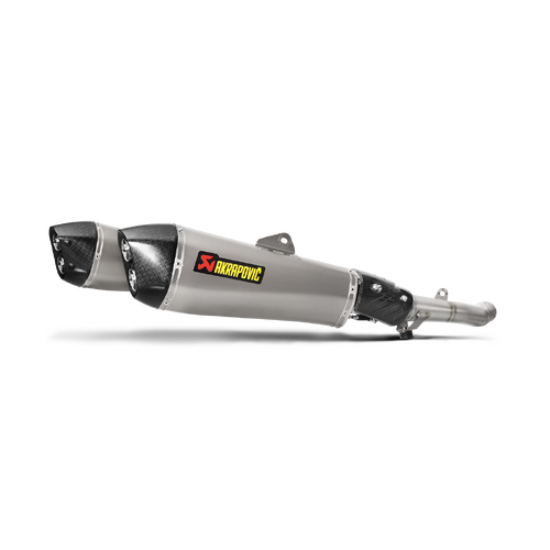 Akrapovic Titanium Slip-On Racing Exhaust System for Kawasaki ZZR 1400 2012-2020