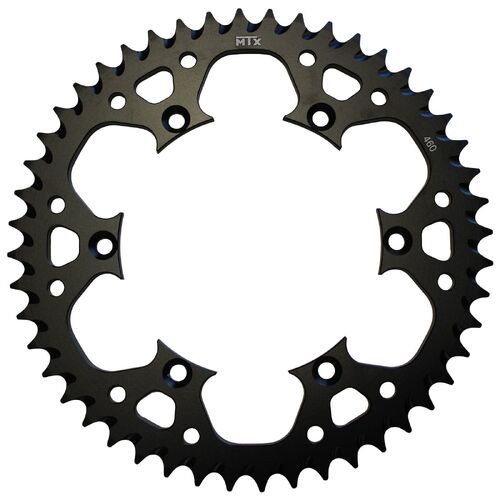 MTX 48 Tooth Black Rear Sprocket for Kawasaki KX250 1992-2008