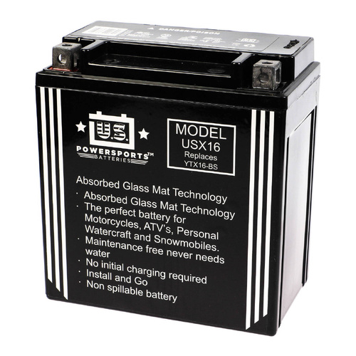 USPS AGM Battery for Kawasaki VN2000 Vulcan 2004-2010