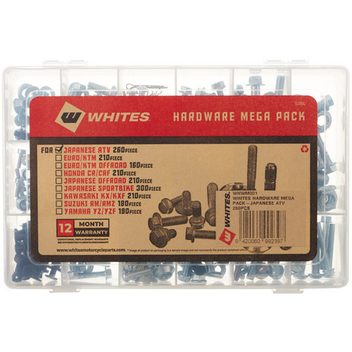 Whites Mega Hardware Pack for Honda TRX420FA6 IRS Rancher 4X4 2015-2020