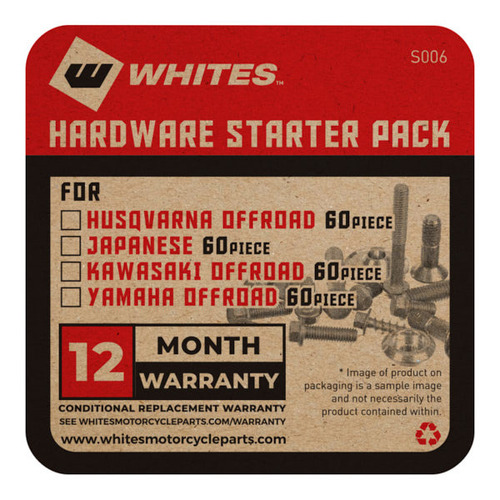 Whites Starter Hardware Pack for Husqvarna TC125 2014-2022
