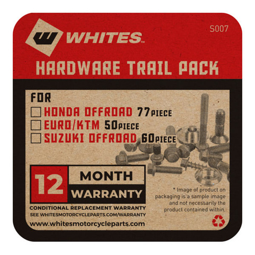 Whites Trail Hardware Pack for Honda CRF150R Small Wheel 2007-2018