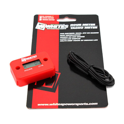 Whites Red Hour Meter