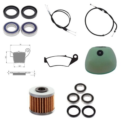 Whites Offroad Refurbishment Kit for Honda CRF250R 2014-2017
