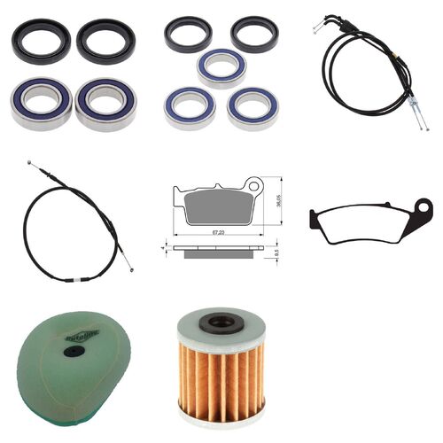 Whites Offroad Refurbishment Kit for Kawasaki KX250F 2013-2016