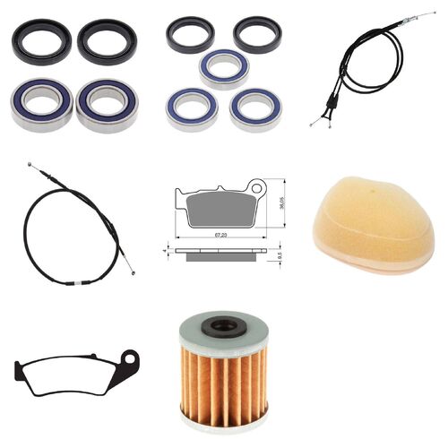 Whites Offroad Refurbishment Kit for Kawasaki KX250F 2017-2019