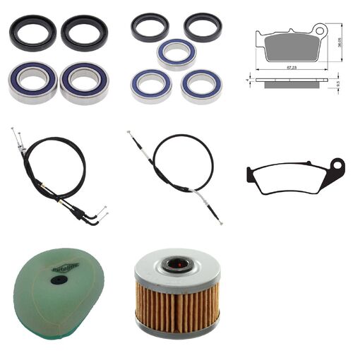 Whites Offroad Refurbishment Kit for Kawasaki KX450F 2009-2012