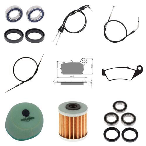 Whites Offroad Refurbishment Kit for Suzuki RMZ250 2008-2009