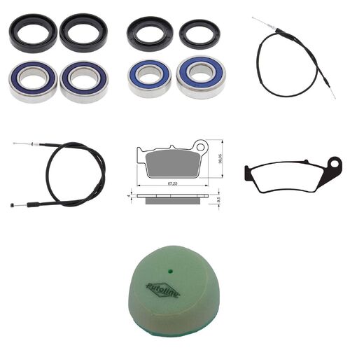 Whites Offroad Refurbishment Kit for Yamaha YZ125 2005