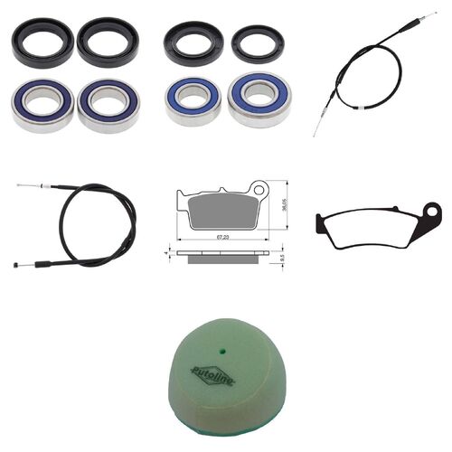 Whites Offroad Refurbishment Kit for Yamaha YZ125 2007