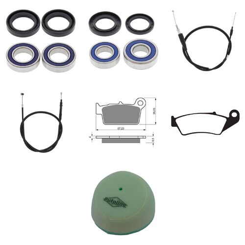 Whites Offroad Refurbishment Kit for Yamaha YZ250 2004