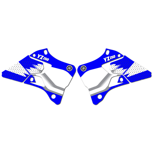 Strike Seats OEM Replica Shroud Graphics for Yamaha YZ250 2000