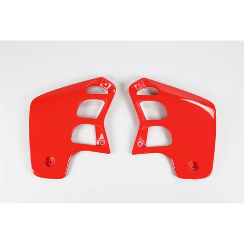 UFO Red Radiator Shrouds for Honda CR 250 1988-1989