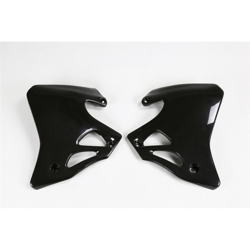 UFO Black Radiator Shrouds for Honda CRE 50 1997-2000