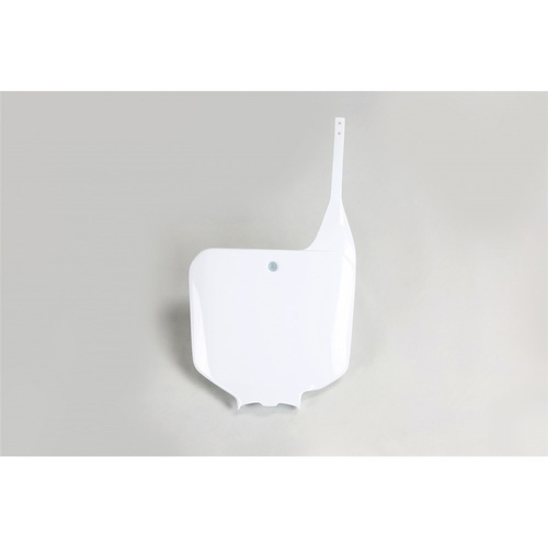 UFO White Front Number Plate for Honda CR 125 1995-1999