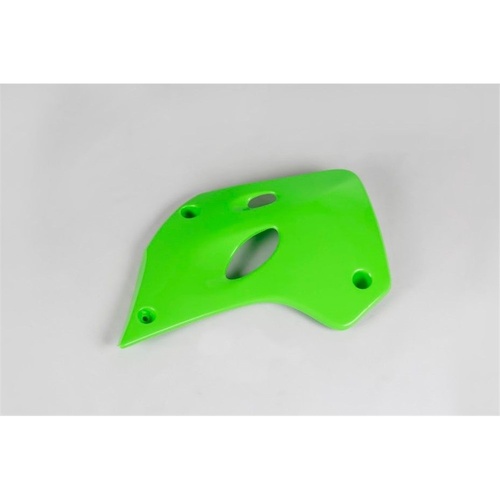 UFO Green Radiator Shrouds for Kawasaki KX 80 1991-1997