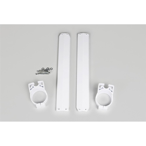 UFO White Fork Guard Protectors for Yamaha YZ 125 1989-1989