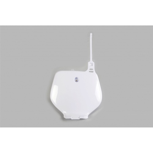 UFO White Front Number Plate for Yamaha YZF 400 1998-1999