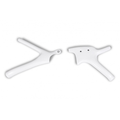 UFO White Frame Guard for Yamaha YZ 125 1993-2001