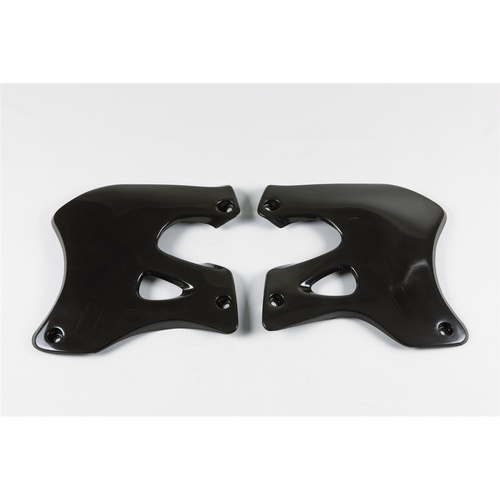 UFO Black Radiator Shrouds for Suzuki RM 250 1996-1998