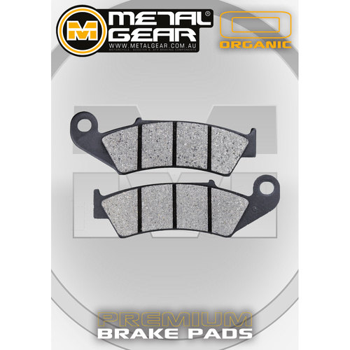 Front Left Brake Pads for HONDA XLR 250 Baja 1988-1989, 1993