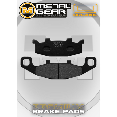 Front Left Brake Pads for KAWASAKI ER 500 B 1997-2000