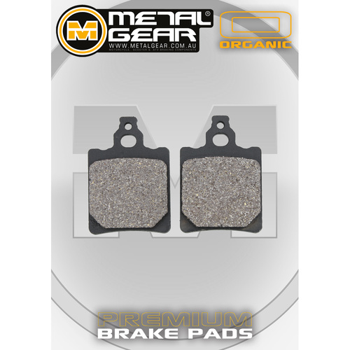 Front Left Brake Pads for LAVERDA LB 125 Sport 1984-1988