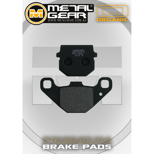 Front Left Brake Pads for ADLY Thunderbike 125 1999-2001