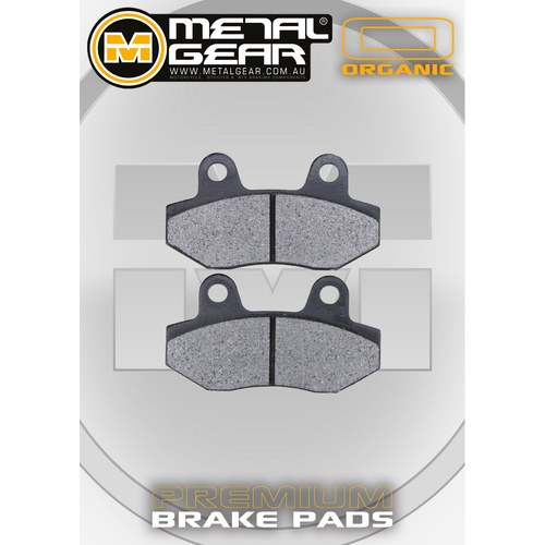 Front Left Brake Pads for MEGELLI 125 M Supermoto 2008-2010