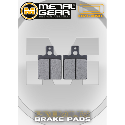 Front Left Brake Pads for MALANCA 125 Mark Enduro 1984