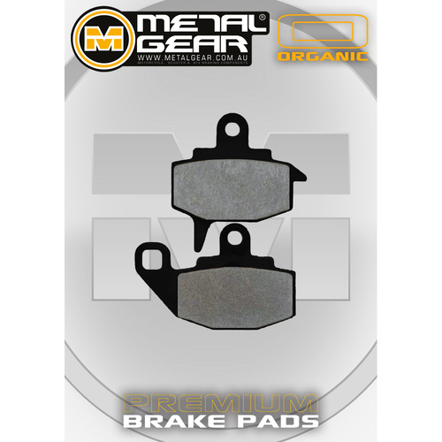 Front Left Brake Pads for KAWASAKI KLR 500 1987-1988