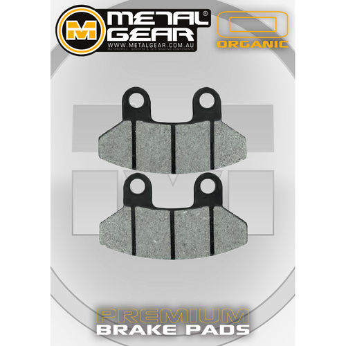 Front Left Brake Pads for LAVERDA Phoenix 200 2001-2004