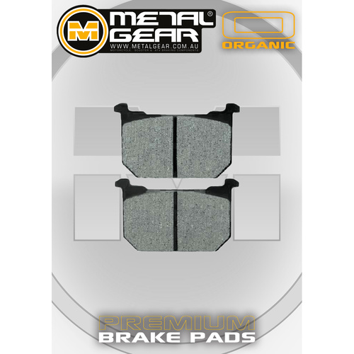 Front Left Brake Pads for KAWASAKI GPZ 1100 B Twin Shock 1981-1982