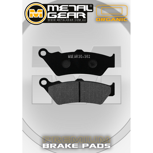 Front Left Brake Pads for BIMOTA DBX 1100 2012-2014