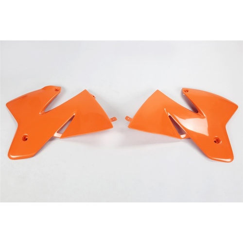 UFO Orange Radiator Shrouds for Ktm SX 400  2000-2000