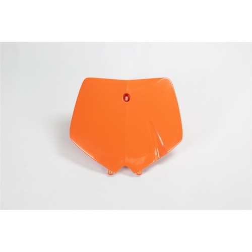 UFO Orange Front Number Plate for Ktm SX 250  1999-2002