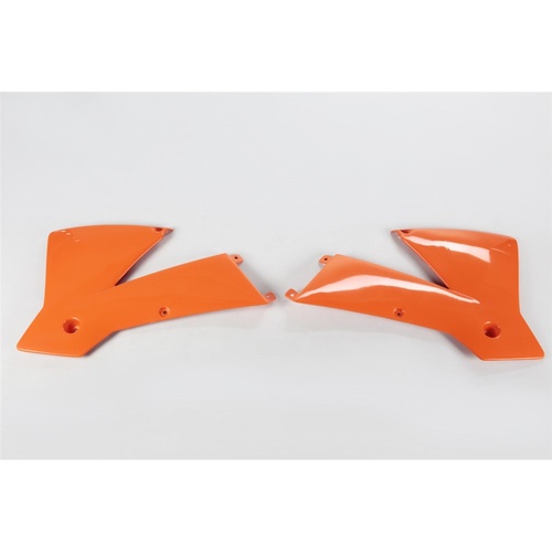 UFO Orange Radiator Shrouds for Ktm SX 520 2001-2004