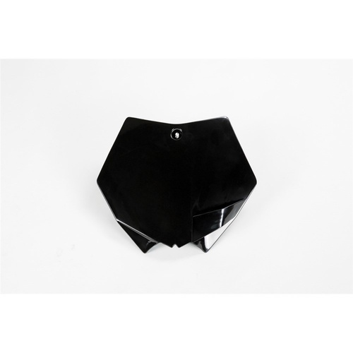 UFO Black Front Number Plate for Ktm SX 250 2007-2012
