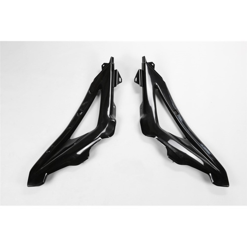 UFO Black Radiator Shrouds for Husqvarna TE 250 2009-2013